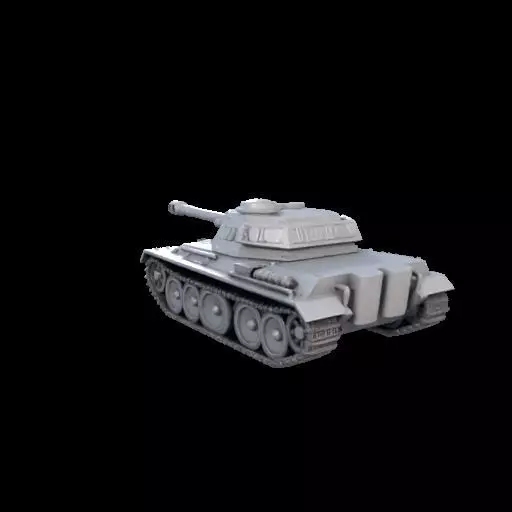 1961   Soviet  IS   Heavy Tank     3D Model 3D print model_10