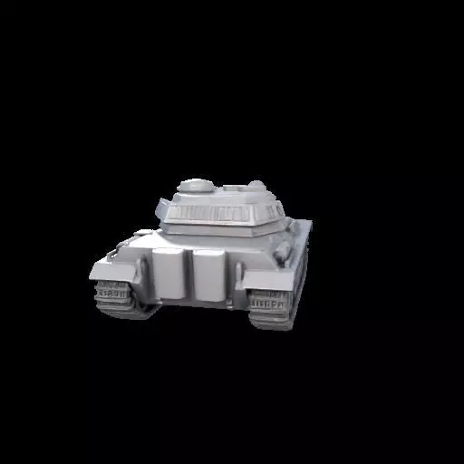 1961   Soviet  IS   Heavy Tank     3D Model 3D print model_6
