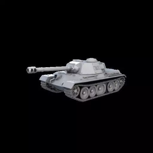 1961   Soviet  IS   Heavy Tank     3D Model 3D print model_19