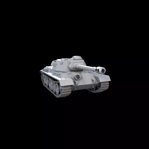 1961   Soviet  IS   Heavy Tank     3D Model 3D print model_12