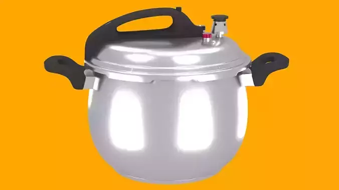 Pressure Cooker 3D Model 3D model