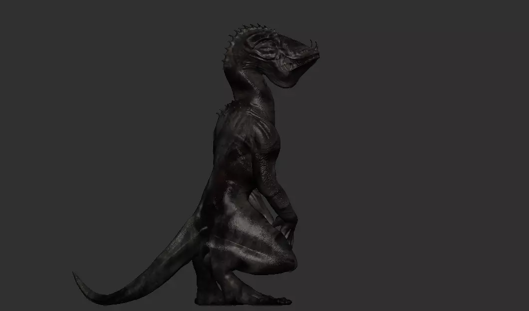 Monster Abyssal Finwalker 3D Model Printing 3D print model_7