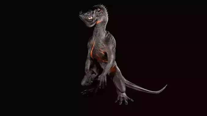 Monster Abyssal Finwalker 3D Model Printing