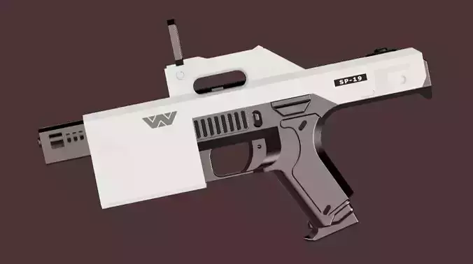 Predator Badlands - SP-19 pulse rifle for cosplay