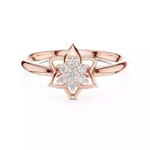 Round Cut Halo Diamond Engagement Wedding Ring 3DM STL Video