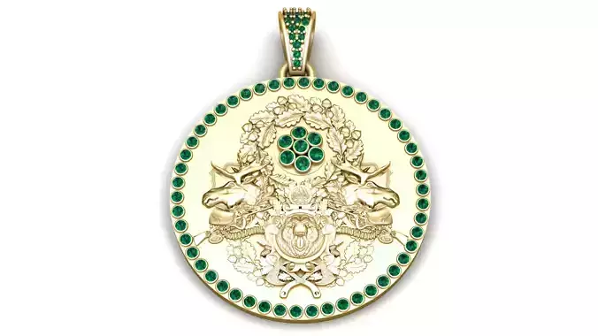 Royal Crest Pendan