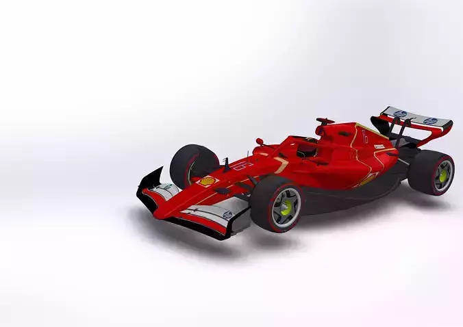 Ferrari F1 Full Car Model 