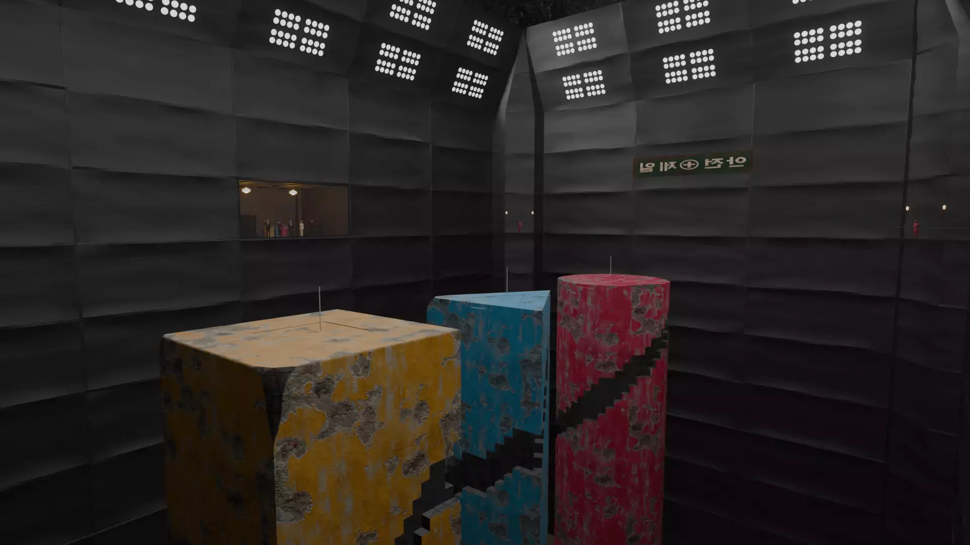 Squid Game Map Collection Low-poly 3D model_0