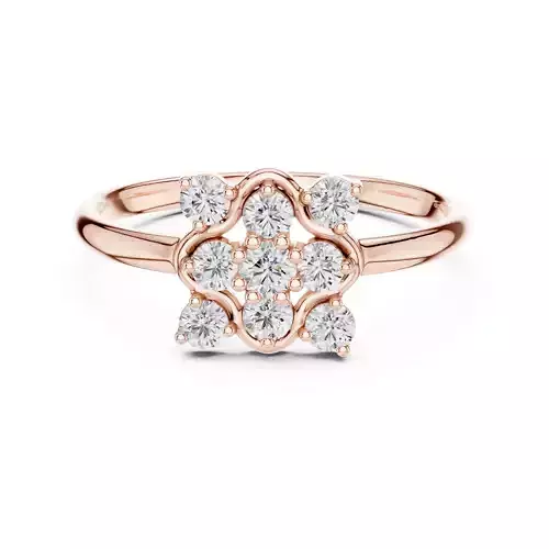 Round Cut Diamond Engagement Wedding Ring 3DM STL Video