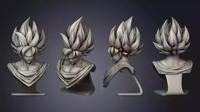 Goku SSJ Blue Bust 