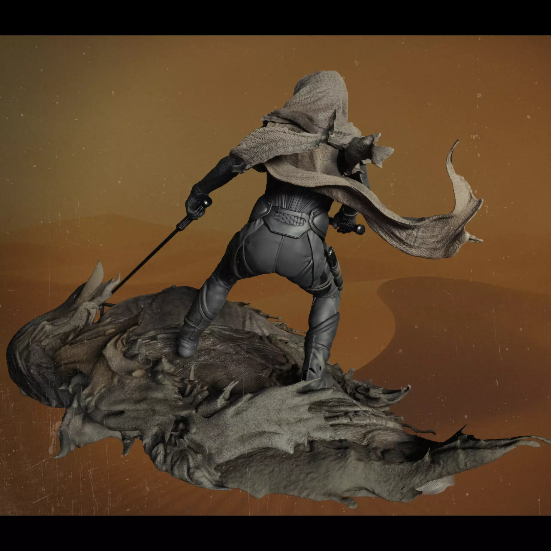 Chani-Dune Printable 3D print model_7