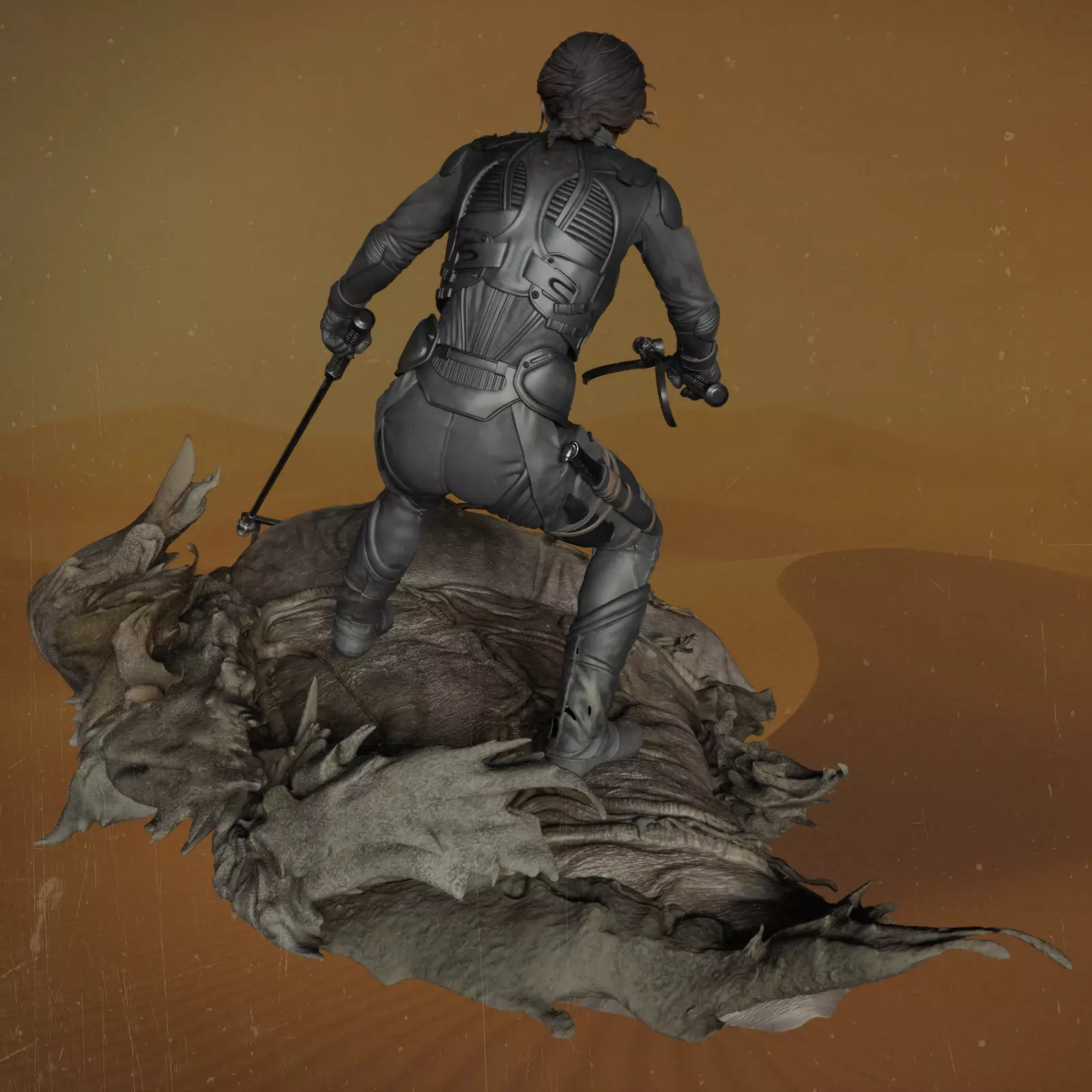 Chani-Dune Printable 3D print model_8