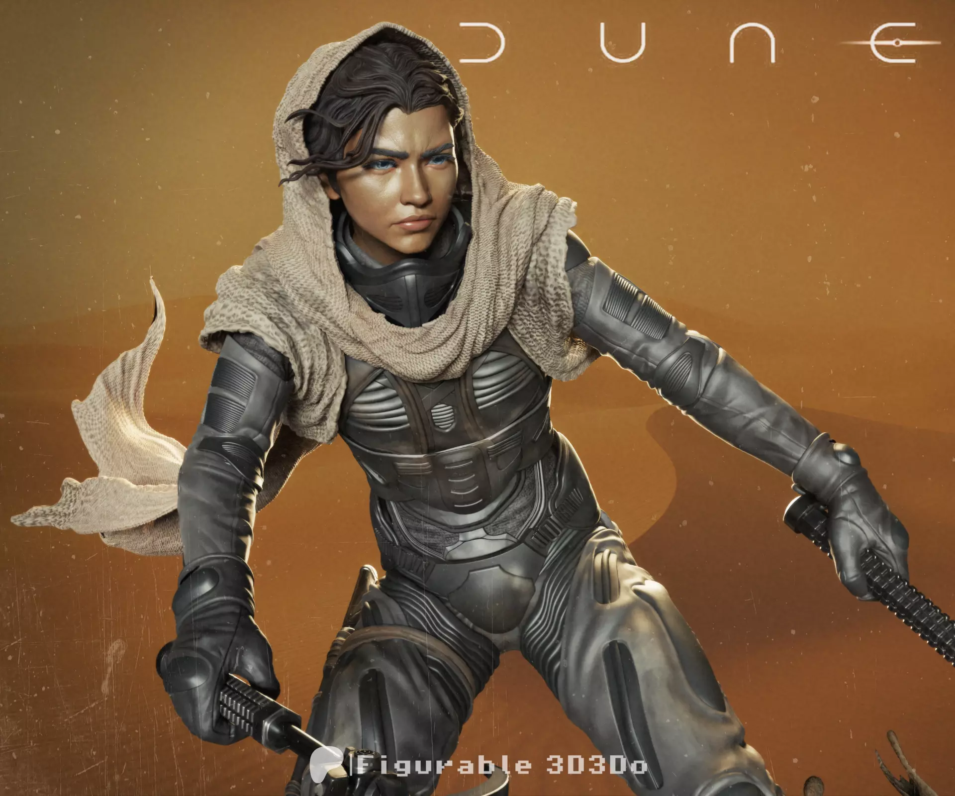 Chani-Dune Printable 3D print model_0