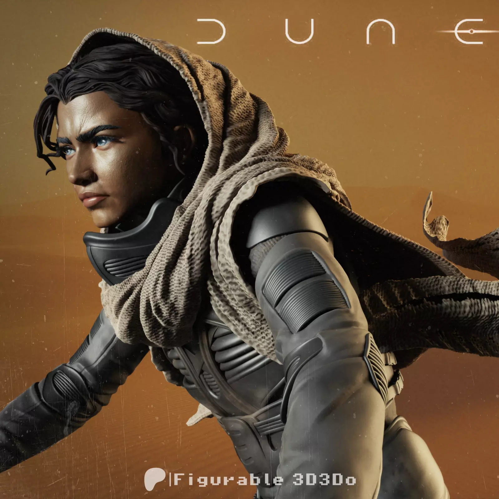 Chani-Dune Printable 3D print model_1