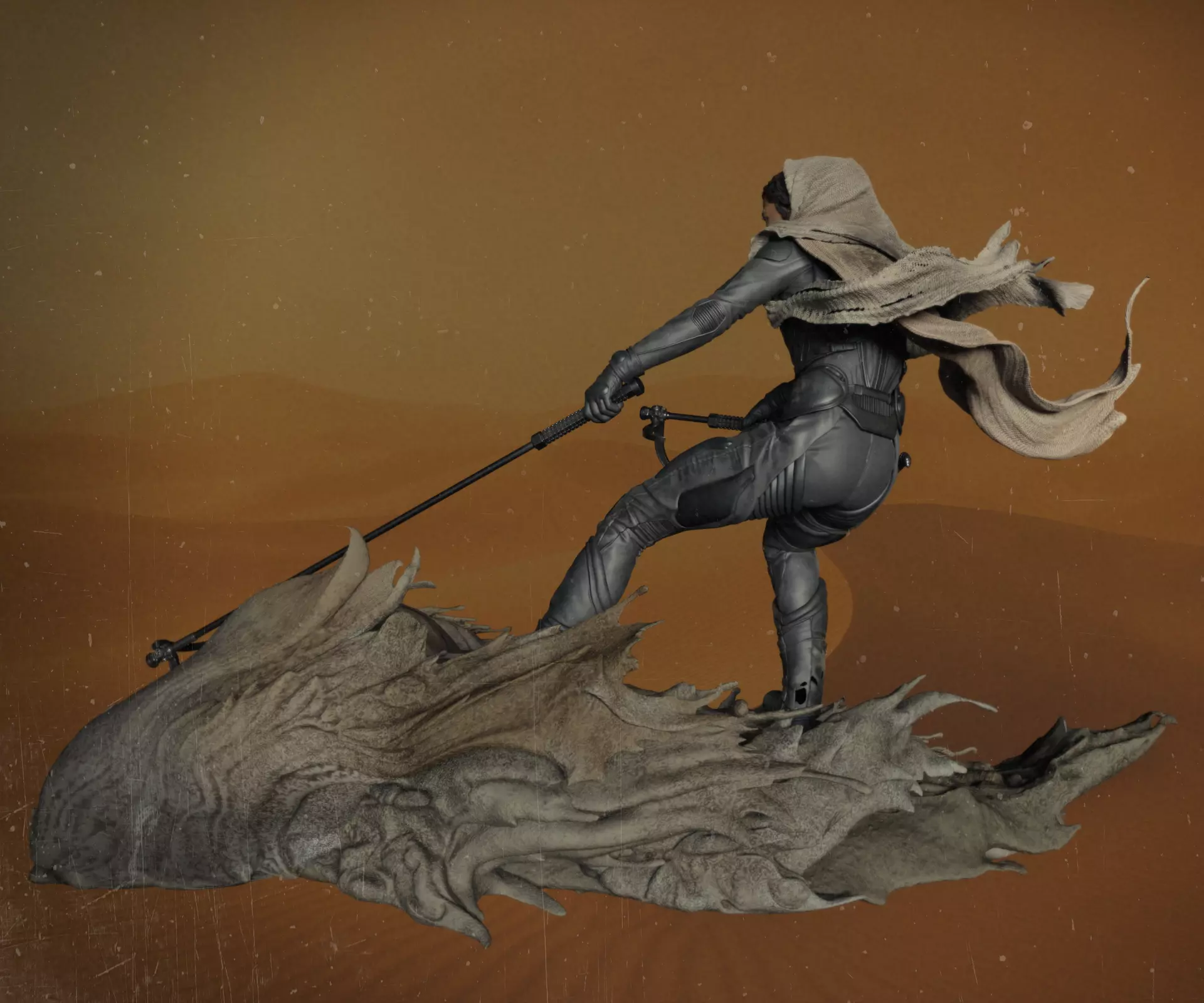 Chani-Dune Printable 3D print model_6