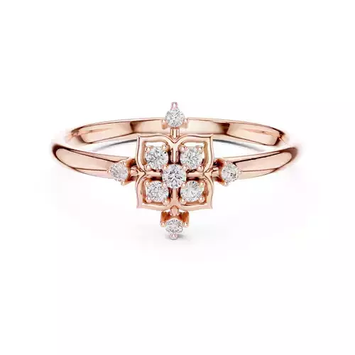 Round Cut Diamond Engagement Wedding Ring 3DM STL Video