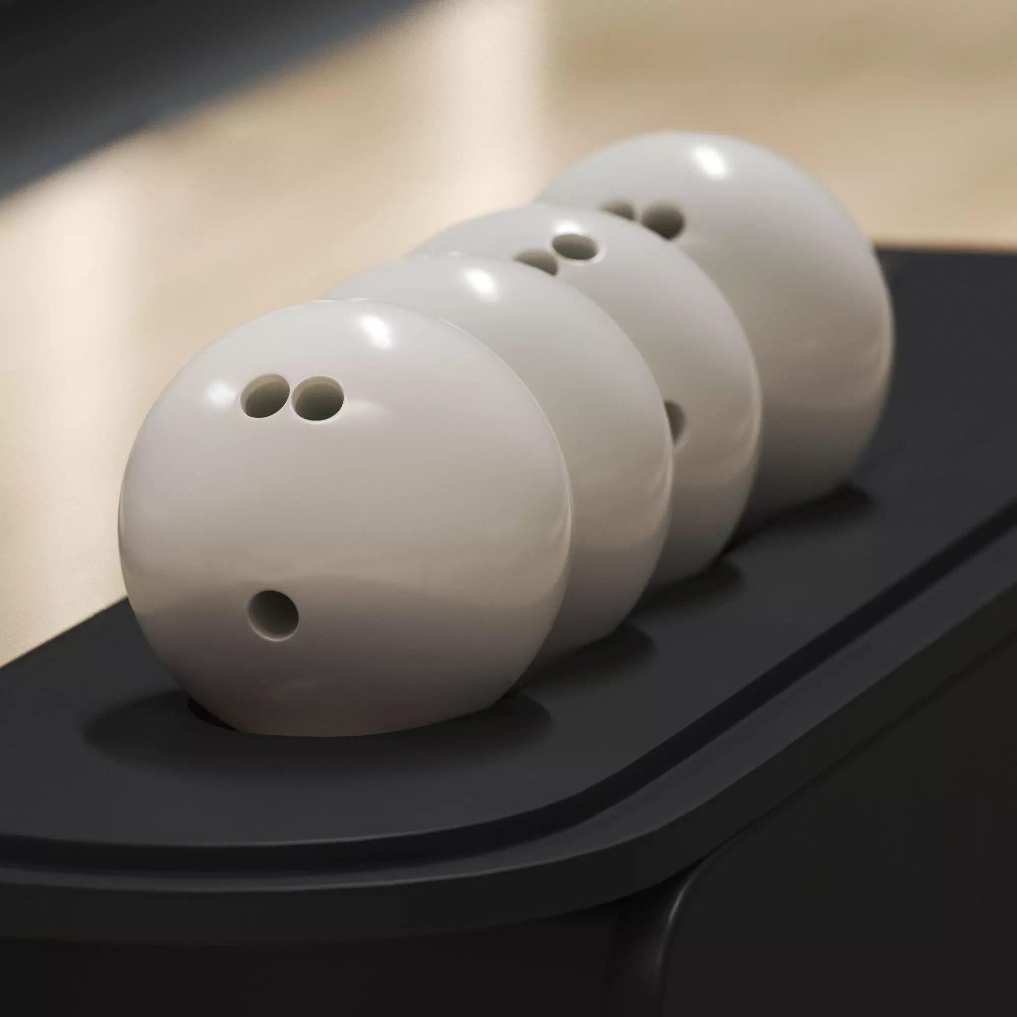 Modern Bowling Alley Interior 3D Model 3D model_4