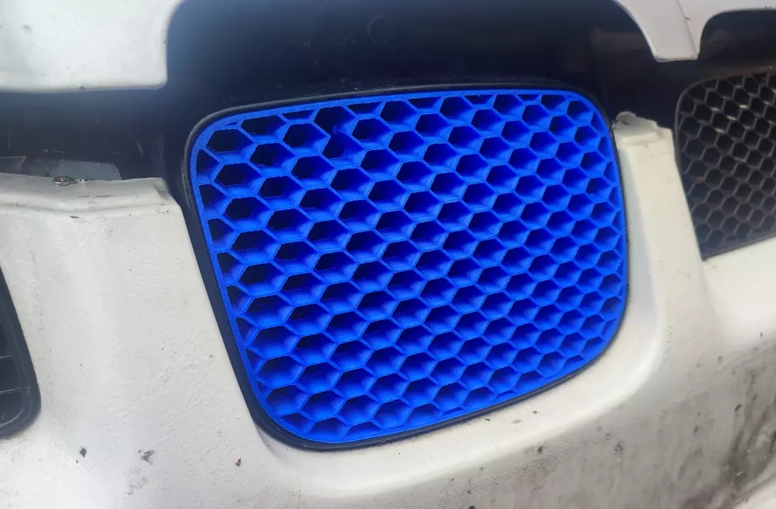 Seat Leon front grill 3D print model_0