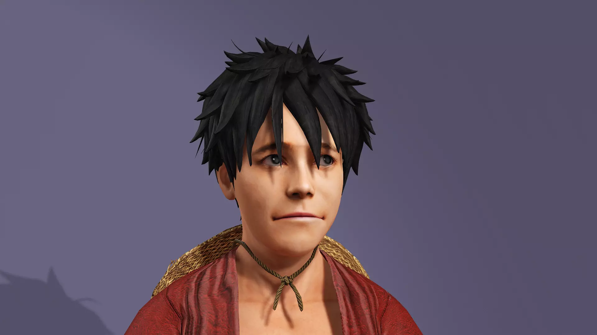 Next-Gen Realistic Luffy Character ONE PIECE Gokuraku Jodo dance 3D model_18