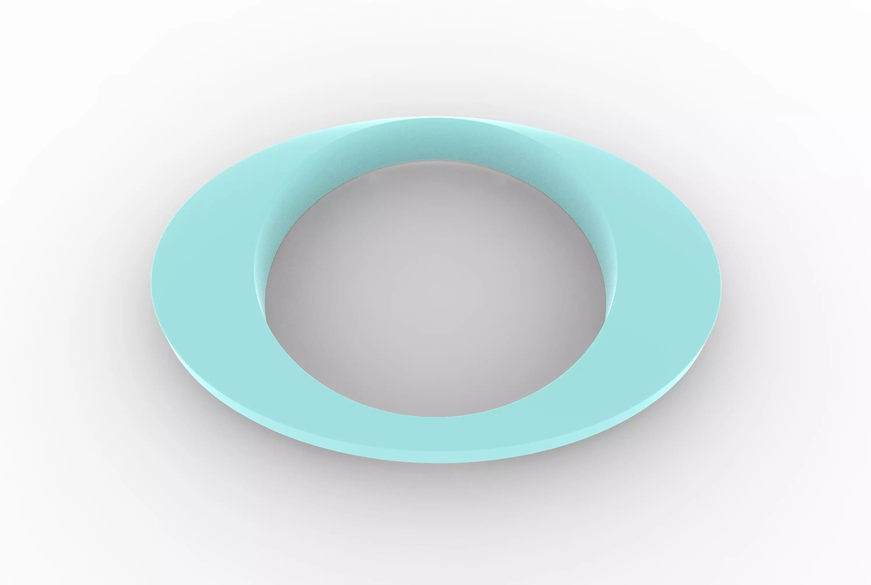 Oblong bangle Free 3D print model