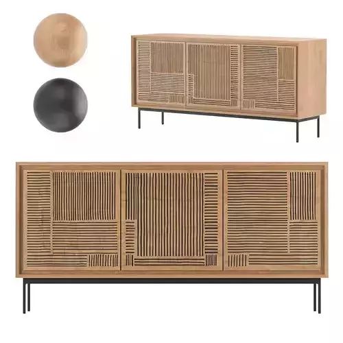 Console table Keenan 70 Credenza Wood