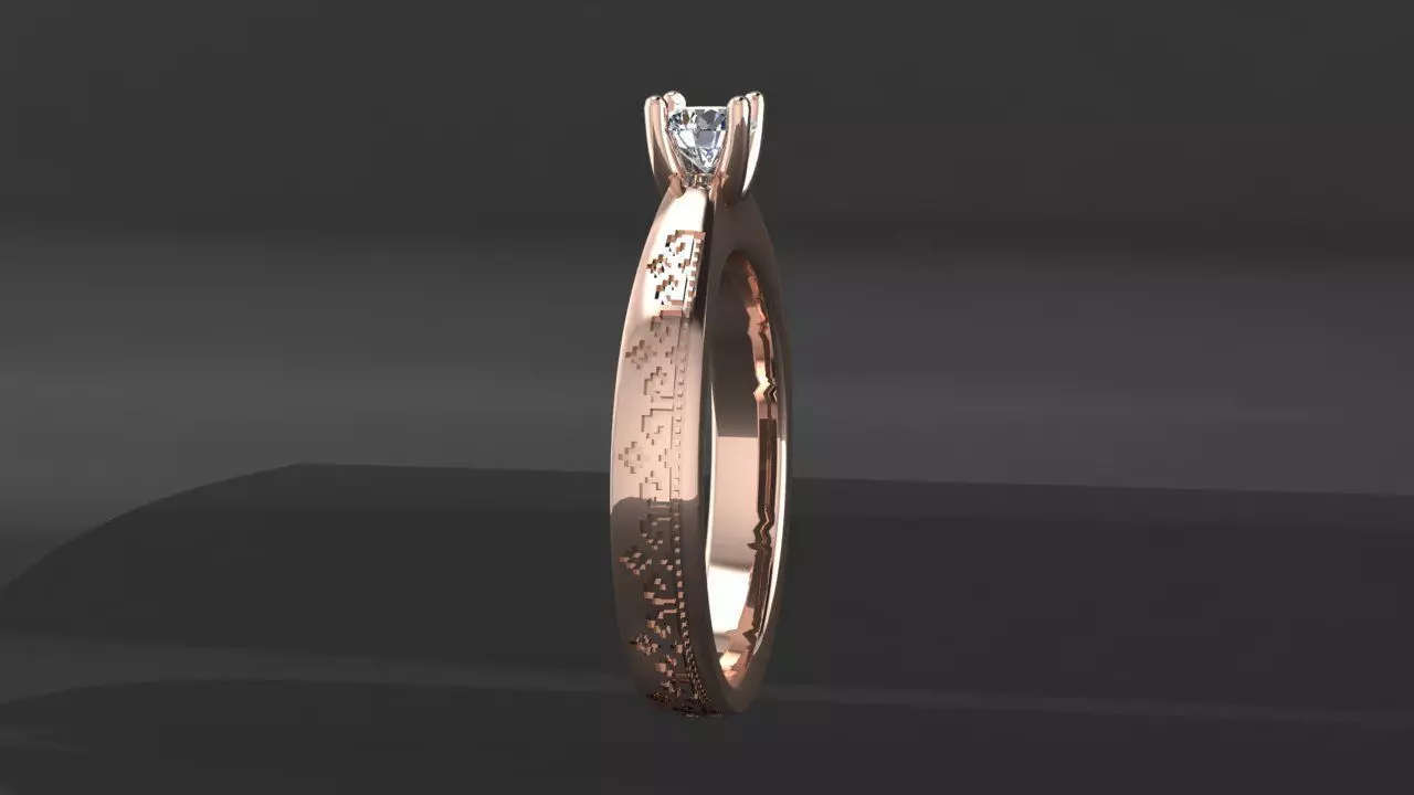 Rings 3D print model_3