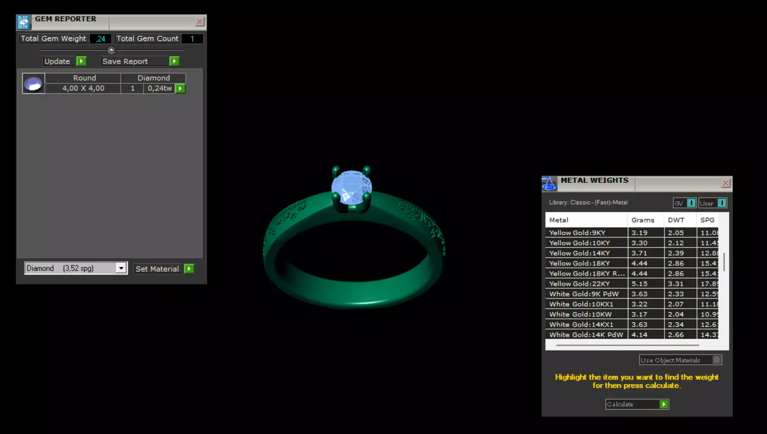 Rings 3D print model_9
