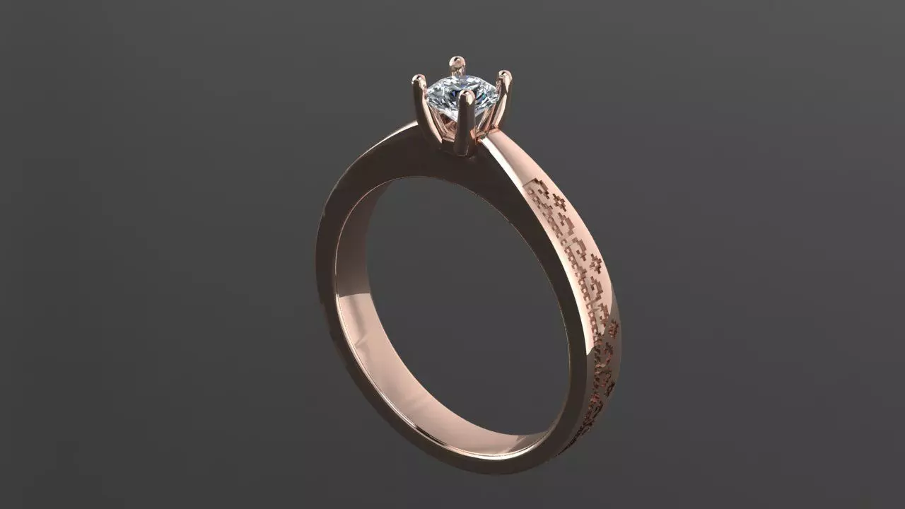 Rings 3D print model_2