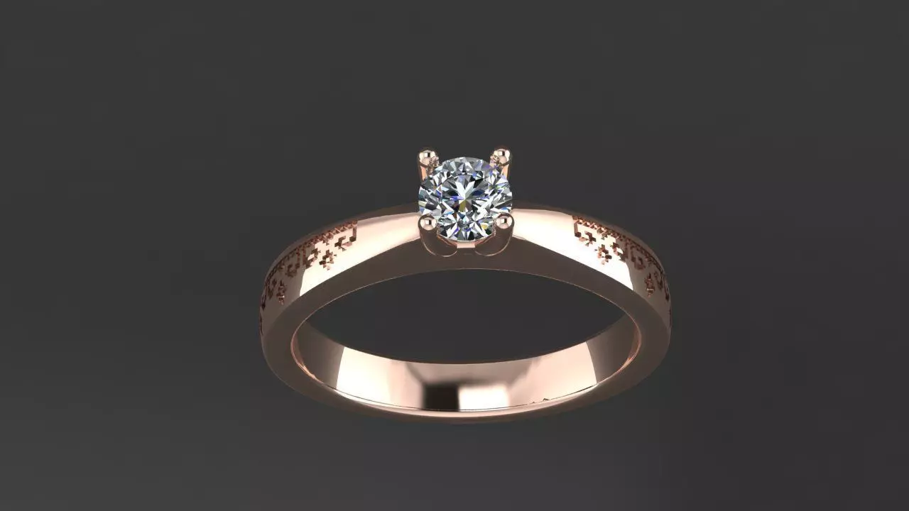 Rings 3D print model_0