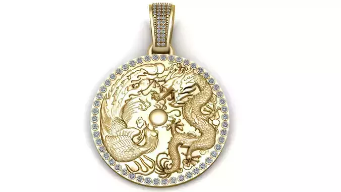  Dragon Pendant