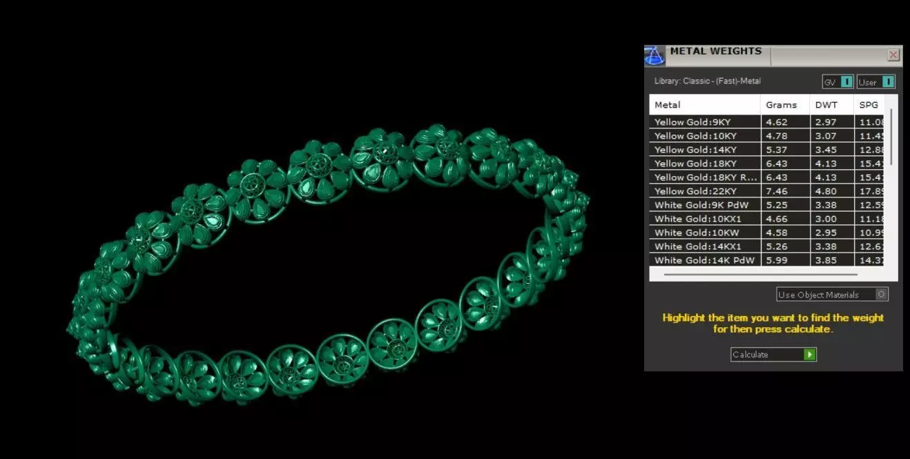 Bracelets 3D print model_5