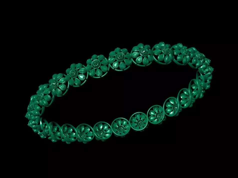 Bracelets 3D print model_3