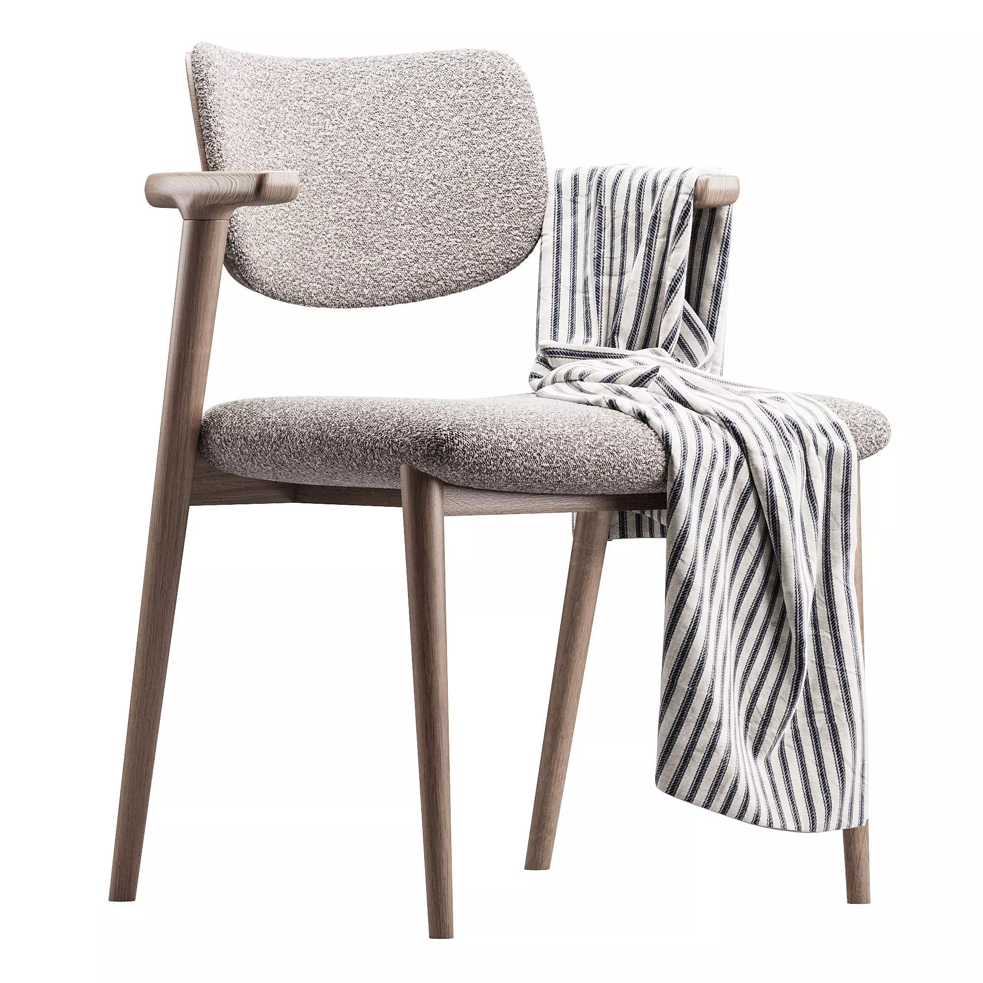 Malta chair 3D model_0