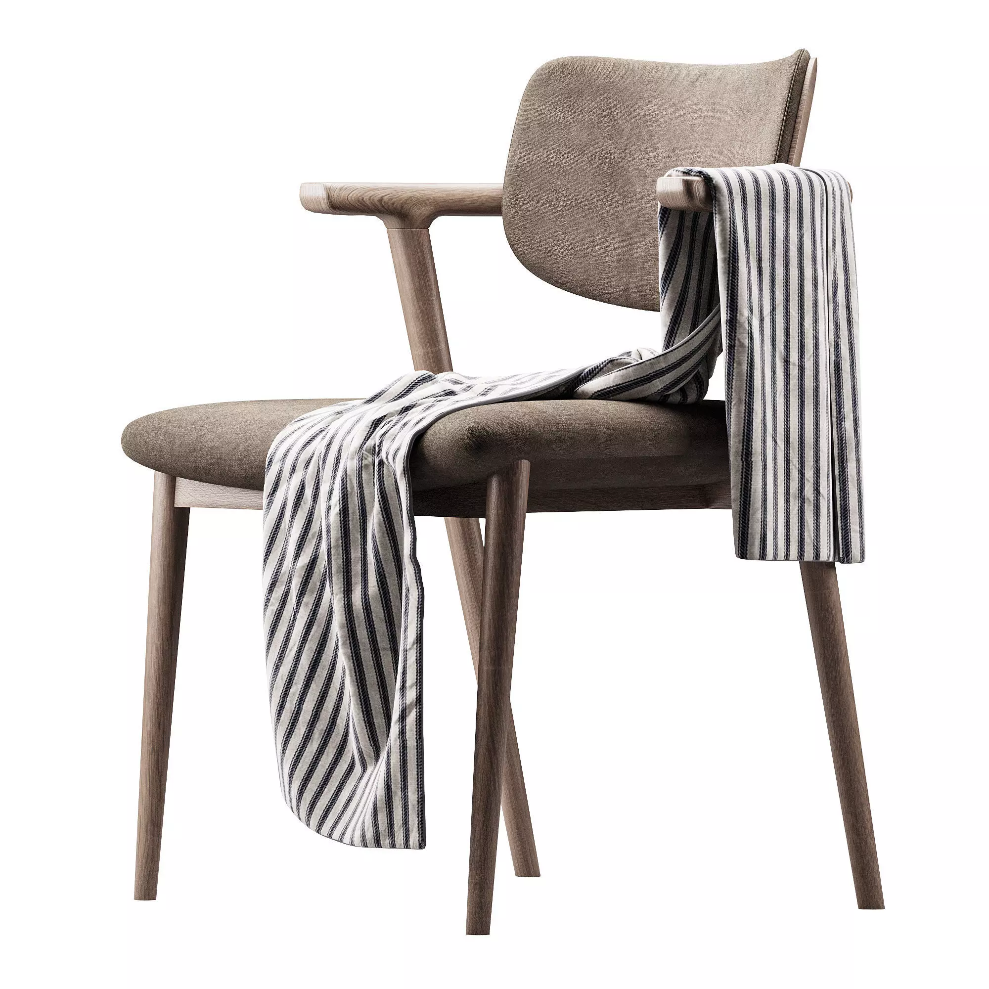 Malta chair 3D model_1