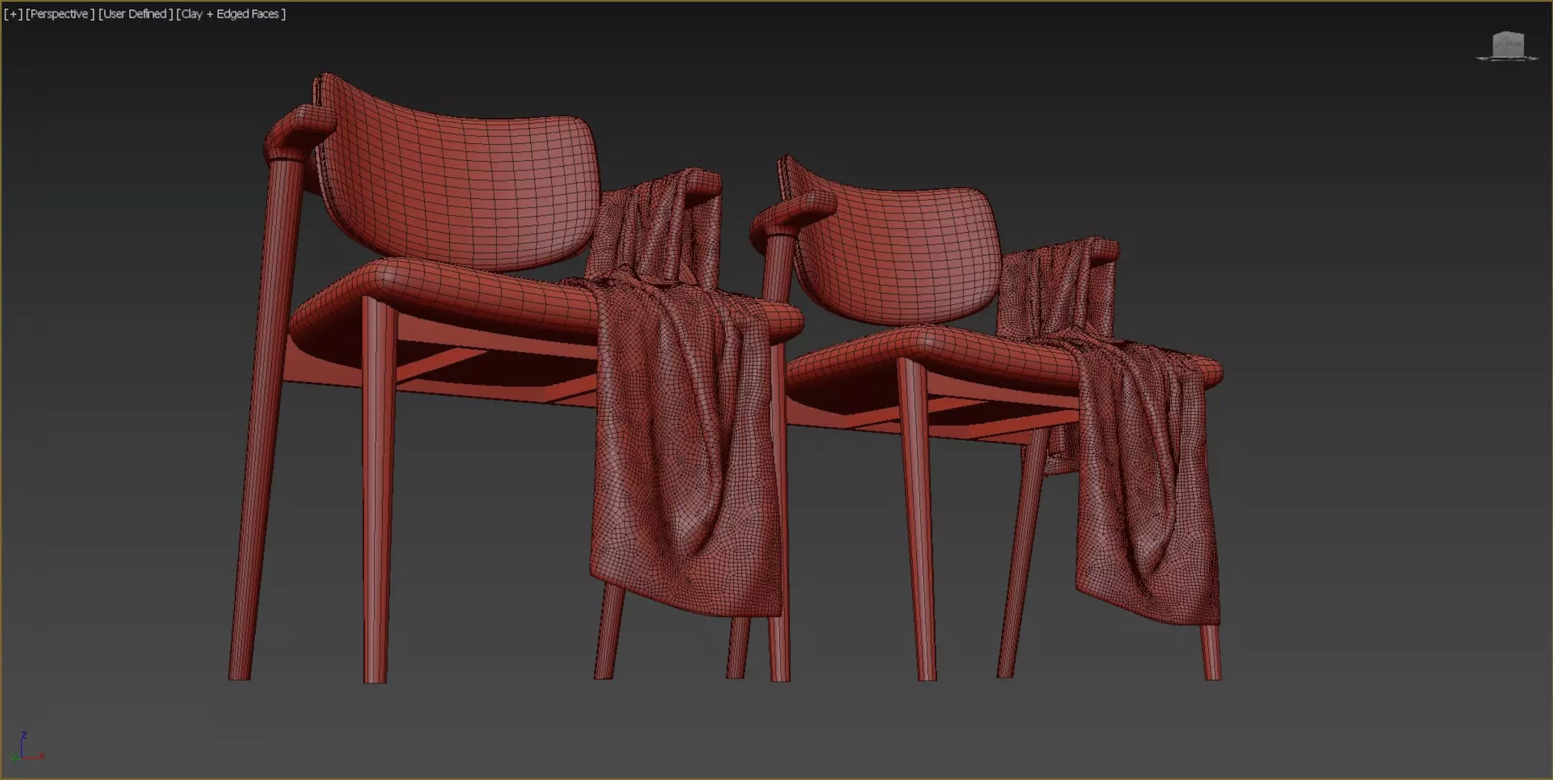Malta chair 3D model_7