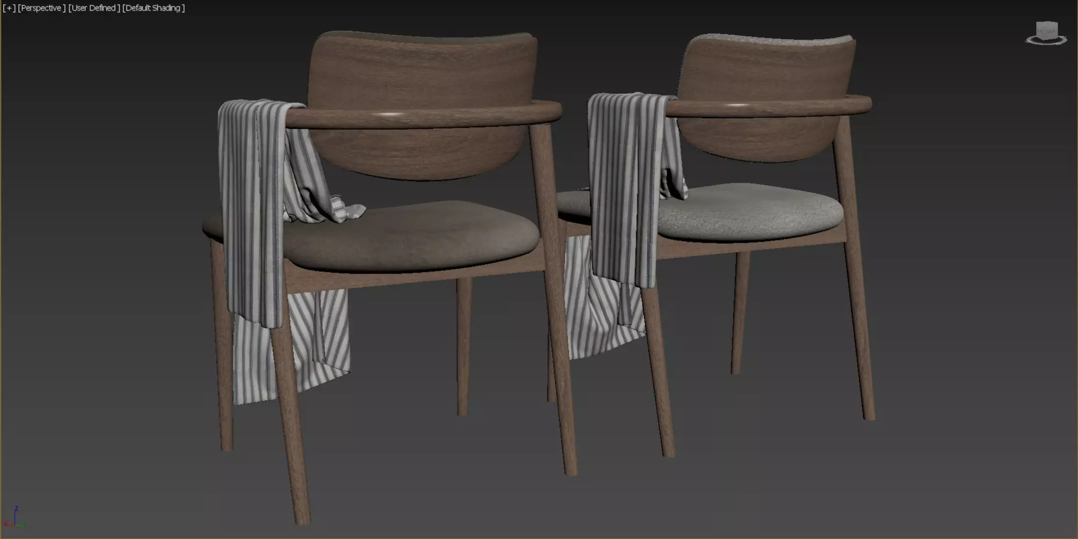 Malta chair 3D model_4