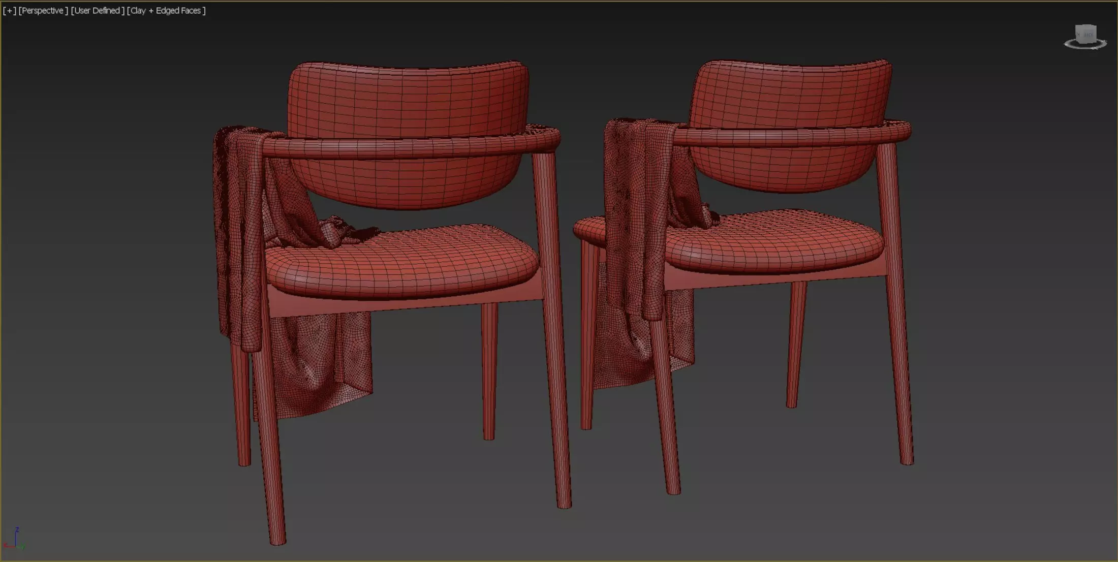 Malta chair 3D model_6