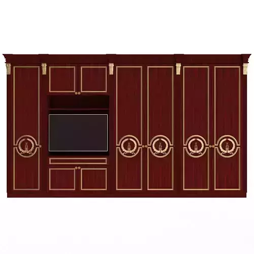 Classic Wardrobe Furniture 0401 Wood