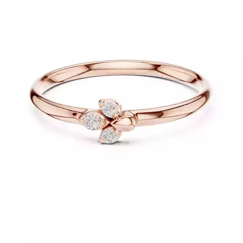 Nature Inspired Design Engagement Wedding Ring 3DM STL Video