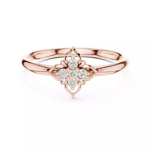 Round Cut Diamond Engagement Wedding Ring 3DM STL Video