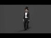 Gentleman Low-poly 3D model_2