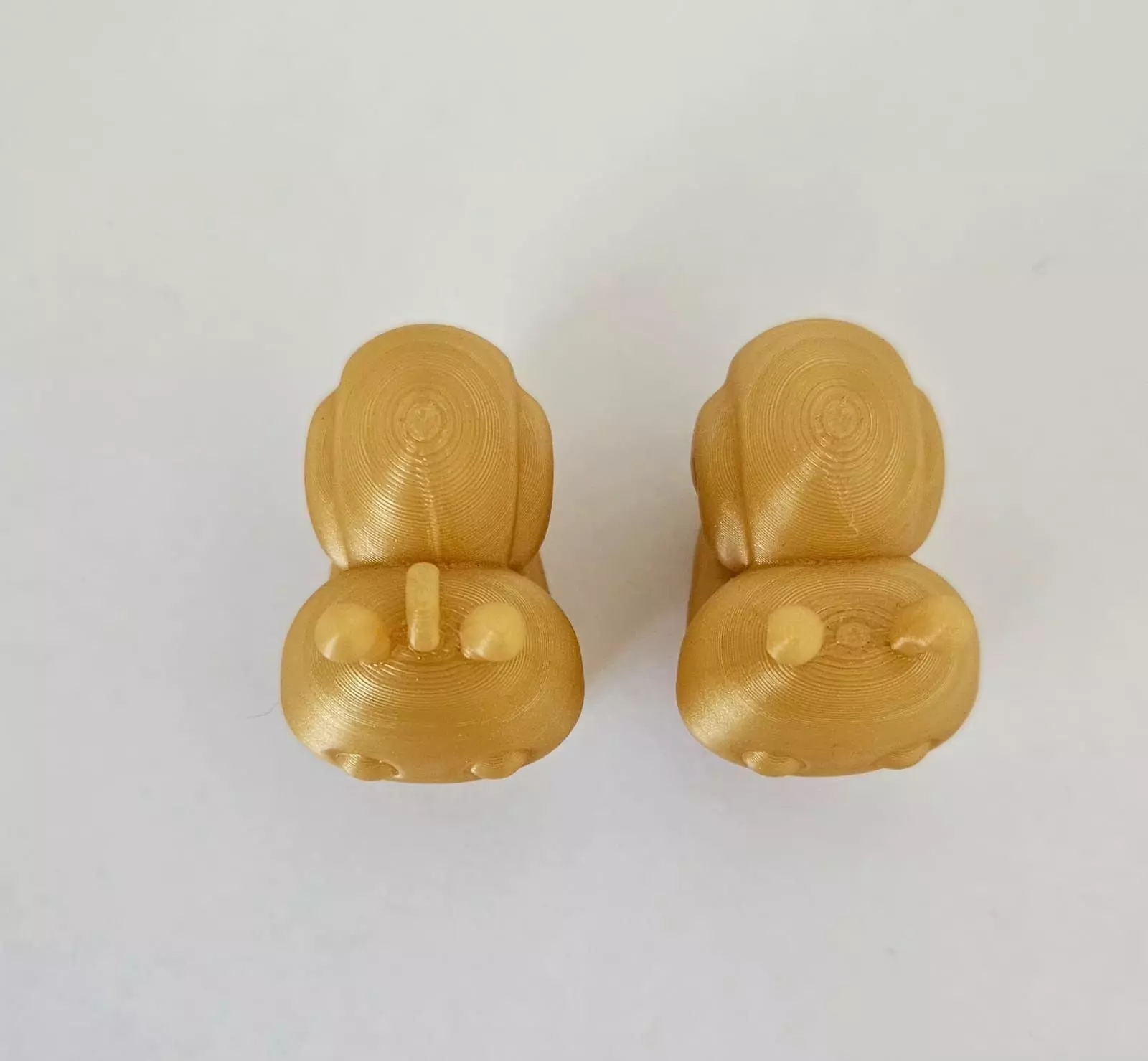 Cute Round Snail and Keychain version 3D print model_16