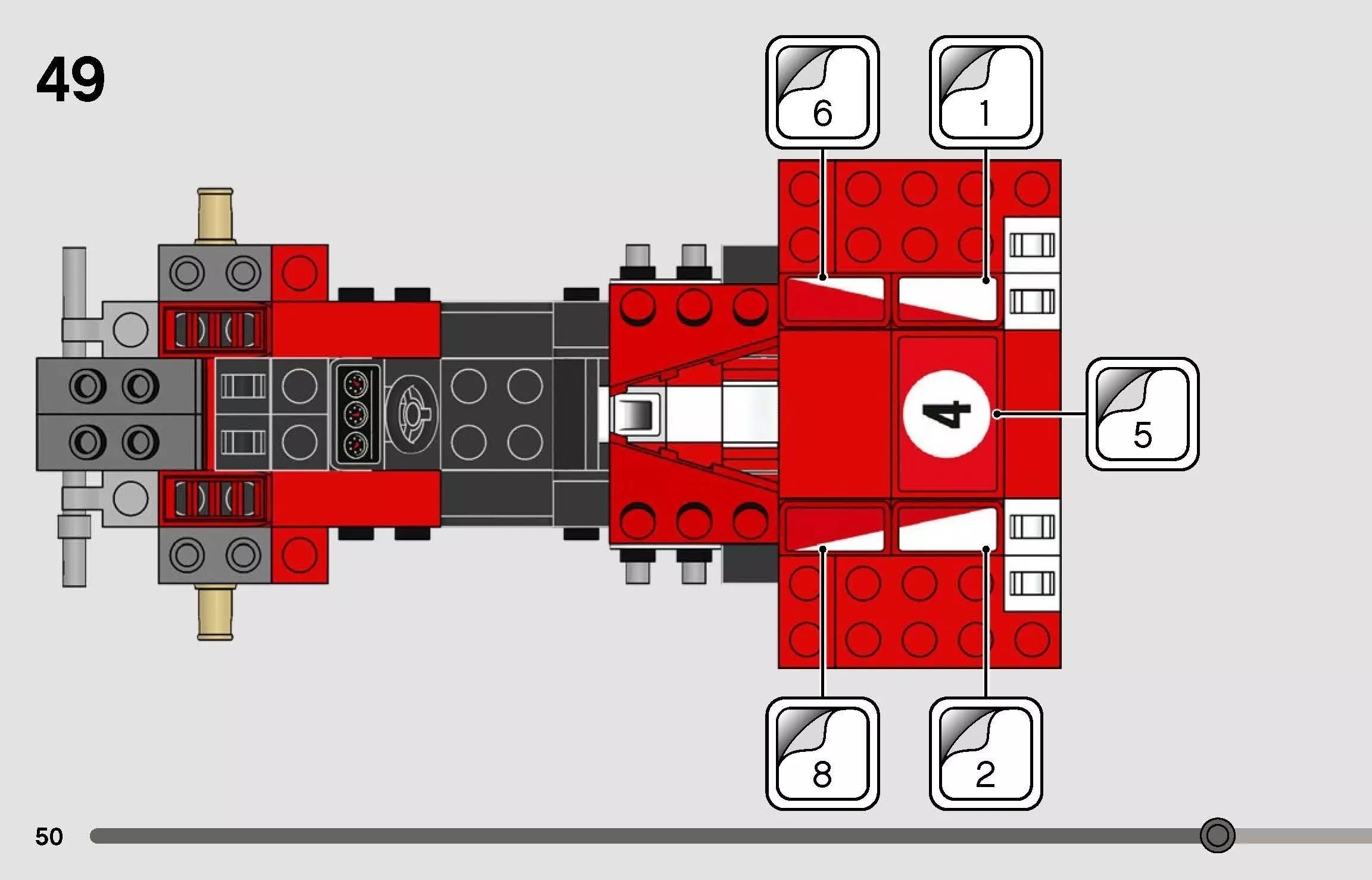 Wikibricks3D - 76906 1970 Ferrari 512M  3D print model_65