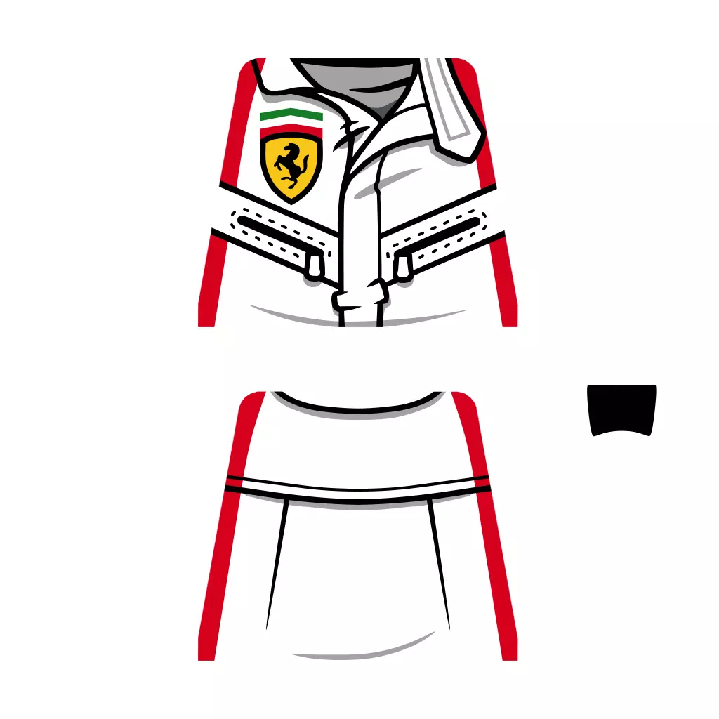 Wikibricks3D - 76906 1970 Ferrari 512M  3D print model_2