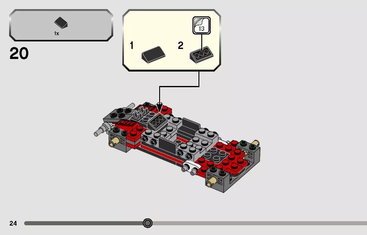 Wikibricks3D - 76906 1970 Ferrari 512M  3D print model_39