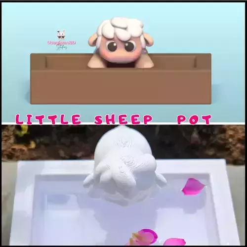 Little Sheep Pot