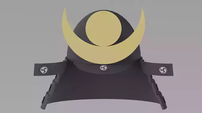 Cartoon Samurai Helmet