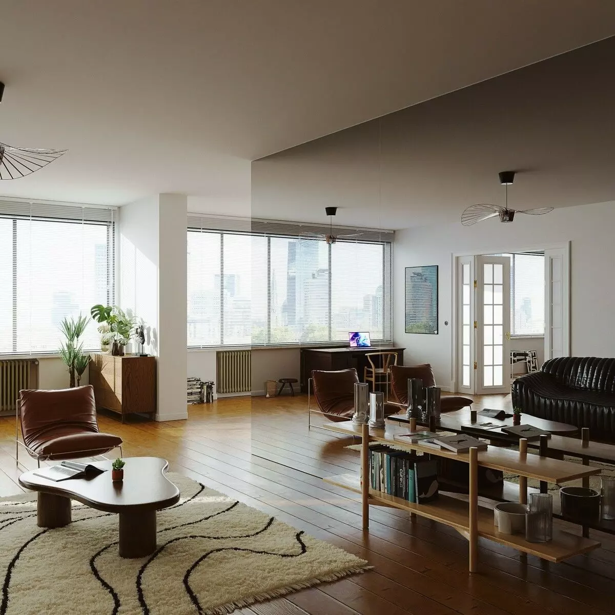 Blender Interior Bundle - 6 High Quality Interior Scene 3D model_3