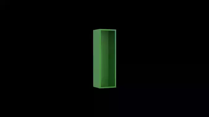 Letter I - flower box