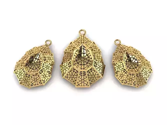 Necklace and earrings set